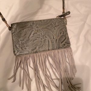 Free people fringe purse